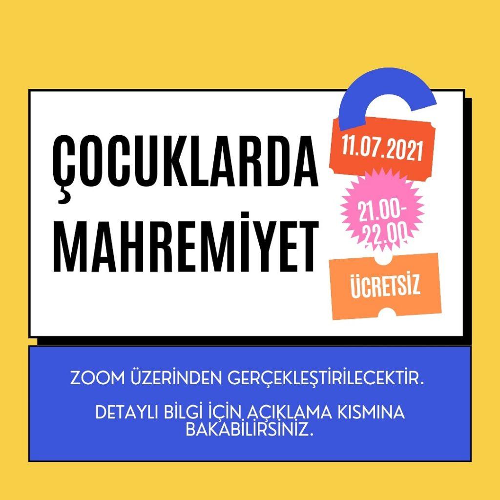 çocuklardamahremiyet